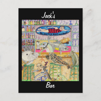 Cartão Postal O Bar do Jack, ou "Aquele que não se afastou"