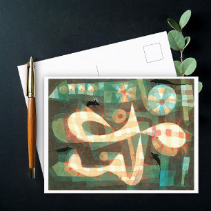 Cartão Postal O Barbed Noose com os Ratos, Paul Klee
