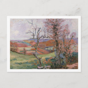 Cartão Postal O Barion Puy em Crozant, Bretanha (óleo na canvas)
