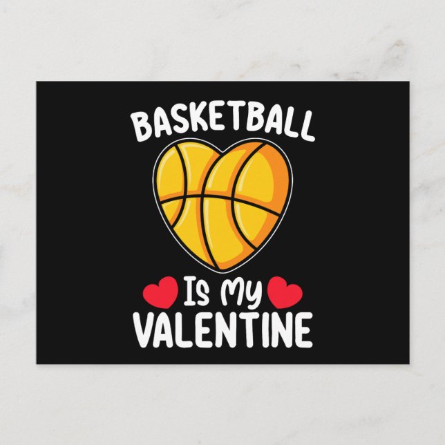 Cartão Postal O Basquete É O Meu Esporte De Valentia (Frente)