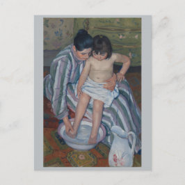 Cartão Postal O Bath da Criança Mary Cassatt