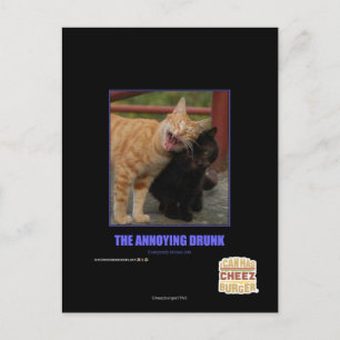 Cartão Postal O Bebado irritante