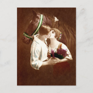 Cartão Postal O Beijo