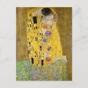 Cartão Postal O Beijo de Gustav Klimt