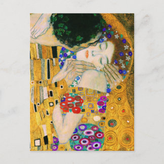 Cartão Postal O Beijo de Gustav Klimt