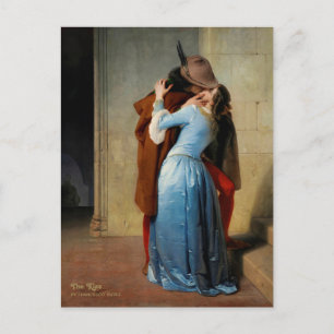 Cartão Postal O beijo (Il Bacio) de Francesco Hayez CC1196