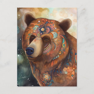 Cartão Postal O Belo Urso