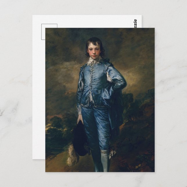 Cartão Postal O Blue Boy (Frente/Verso)