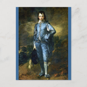 Cartão Postal O Blue Boy de Thomas Gainsborough