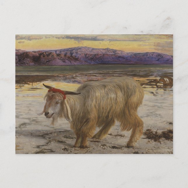 Cartão Postal O bode expiatório (Frente)