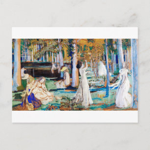 Cartão Postal O Bosque Sagrado, Maurice Denis