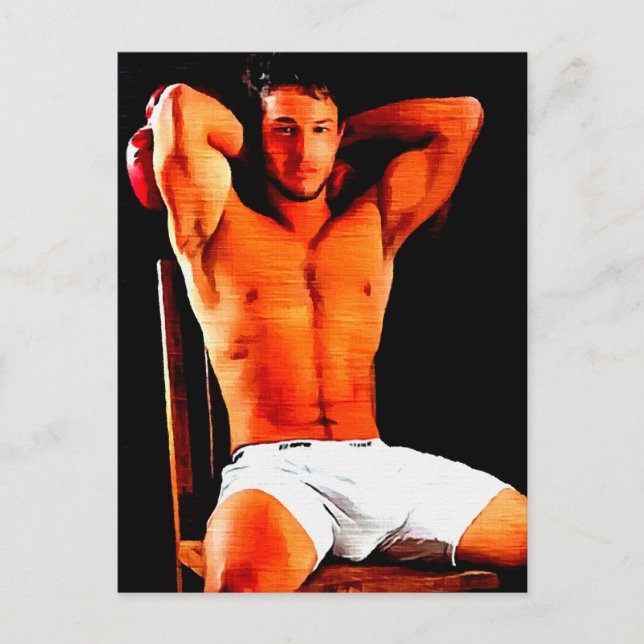 Cartão Postal O Boxer (Frente)