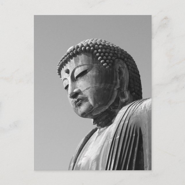 Cartão Postal O Buda Excelente: Kamakura, Japão (Frente)