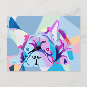 Cartão Postal O Bulldog Francês