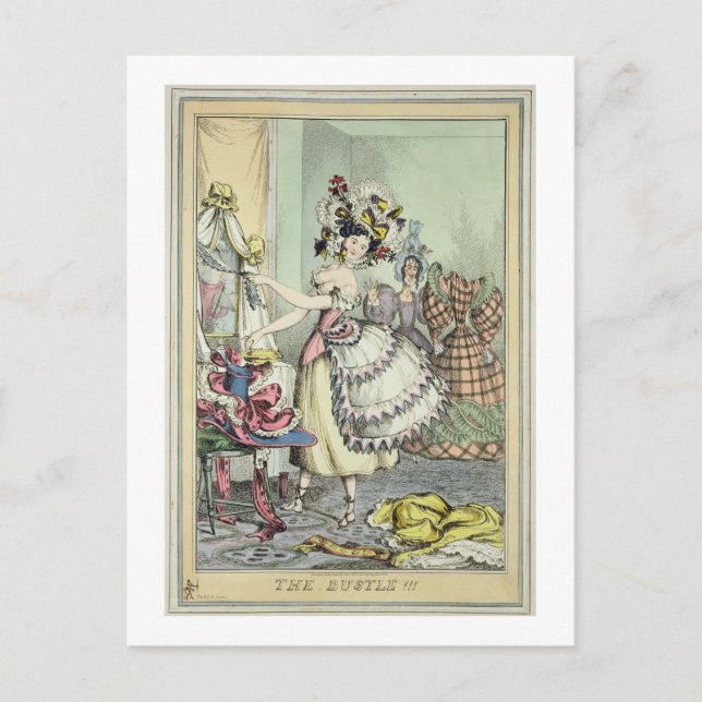 Cartão Postal O Bustle, publicado por Thomas McLean, Londres (co (Frente)