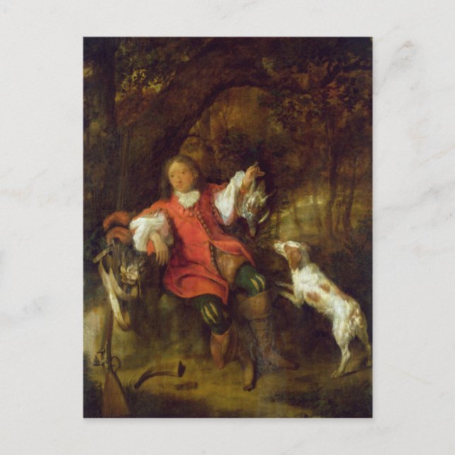 Cartão Postal O caçador (Frente)
