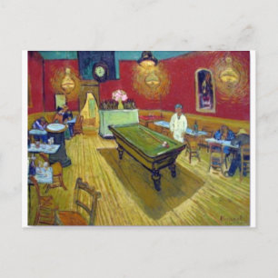 Cartão Postal O Café da Noite de Vincent Van Gogh