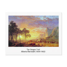 O Caminho de Oregon, Albert Bierstadt
