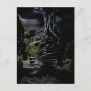 Cartão Postal o caminho para a terra maravilhosa