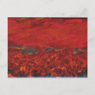 Cartão Postal o Campo Poppy