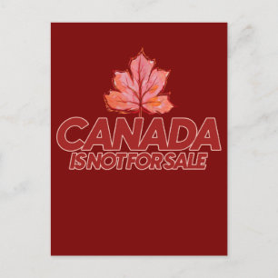 Cartão Postal O Canadá não é a vendedora do orgulho canadense