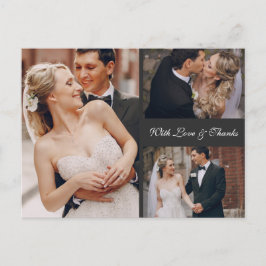 Cartão Postal O Canal De Amsterdã Agradece A Colagem De Fotos