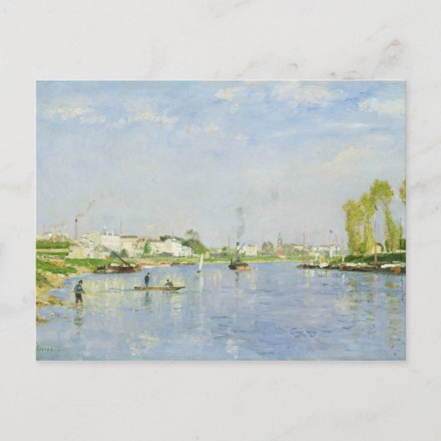 Cartão Postal O Canal Santo-Denis (Frente)