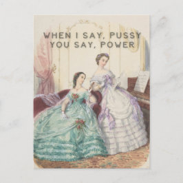 Cartão Postal O cancioneiro da mulher liberada