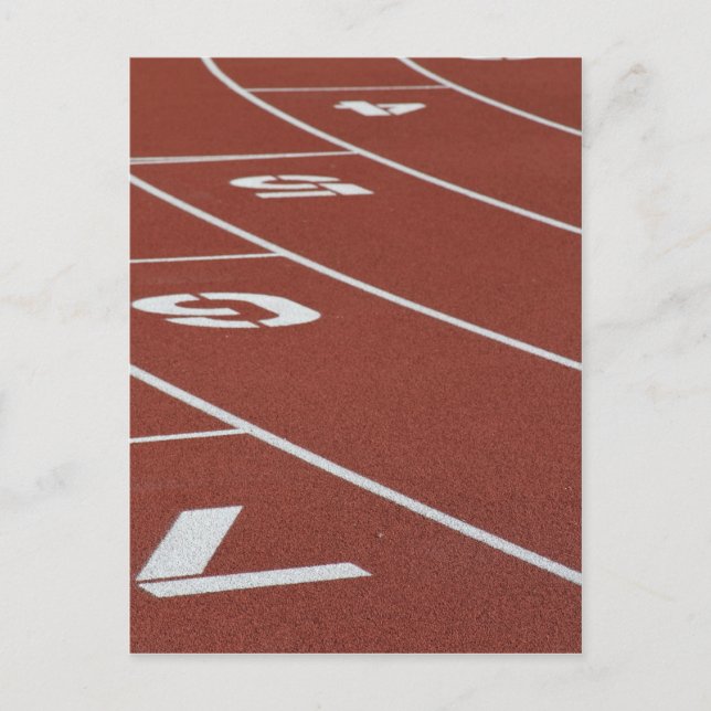 Cartão Postal O canto numerado (Frente)