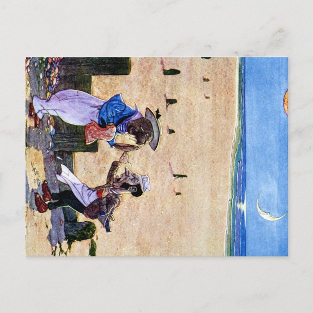 Cartão Postal O carpinteiro e o morro - Alice no País das Maravi (Frente)