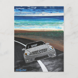 Cartão Postal O carro para Fred