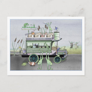Cartão Postal O cartão-postal do Ônibus Frogy Fliver