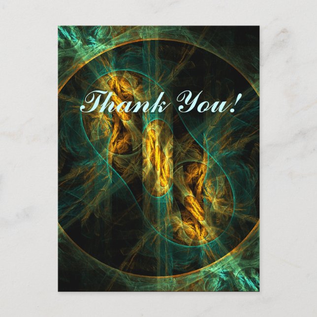 Cartão Postal O Cartão-postal dos agradecimentos pela selva (Frente)