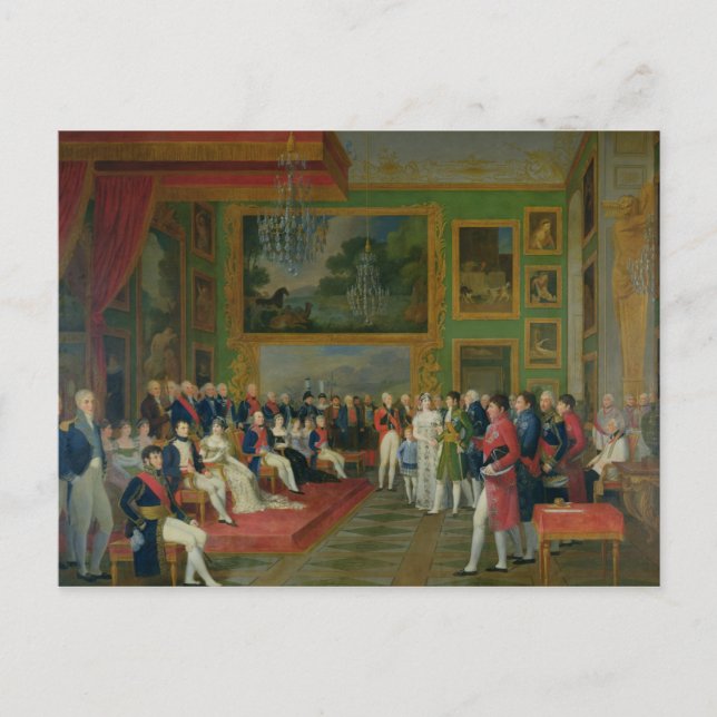 Cartão Postal O Casamento de Eugene de Beauharnais (Frente)