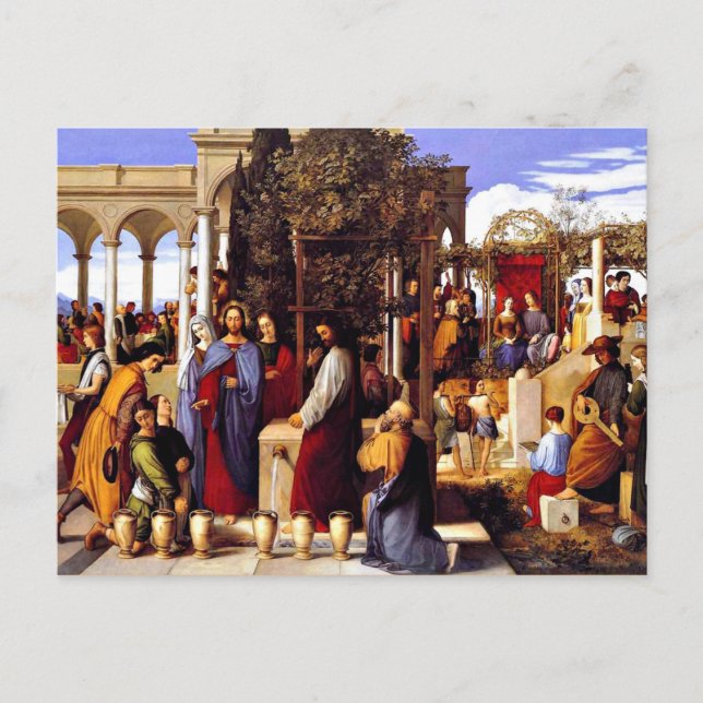 Cartão Postal O Casamento em Cana (Frente)