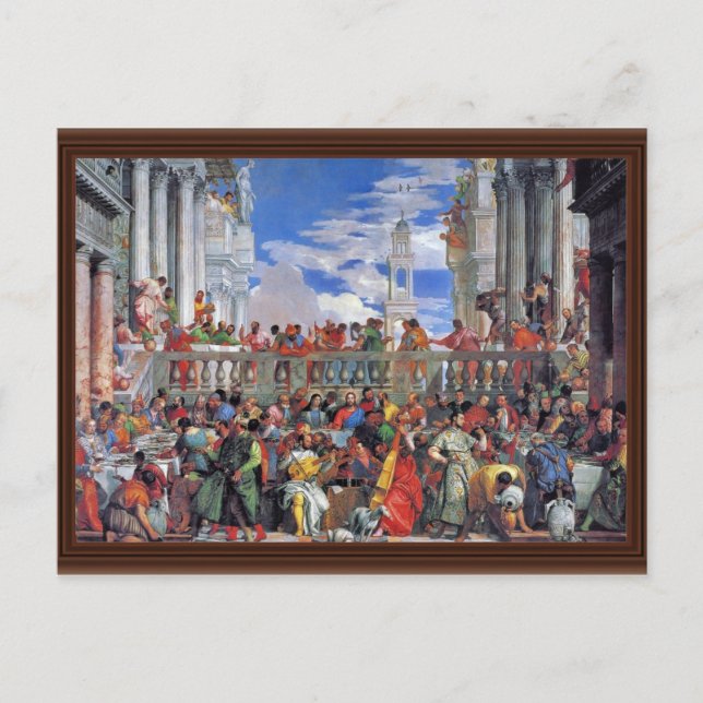 Cartão Postal O Casamento Em Cana, Casamento Em Cana, (Frente)