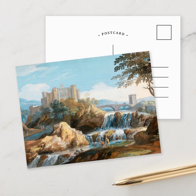 Cartão Postal O Castelo de Orsini | Giovanni Battista Busiri (Criador carregado)