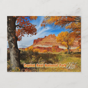 Cartão Postal O Castelo no Capitol Reef National Park, Utah