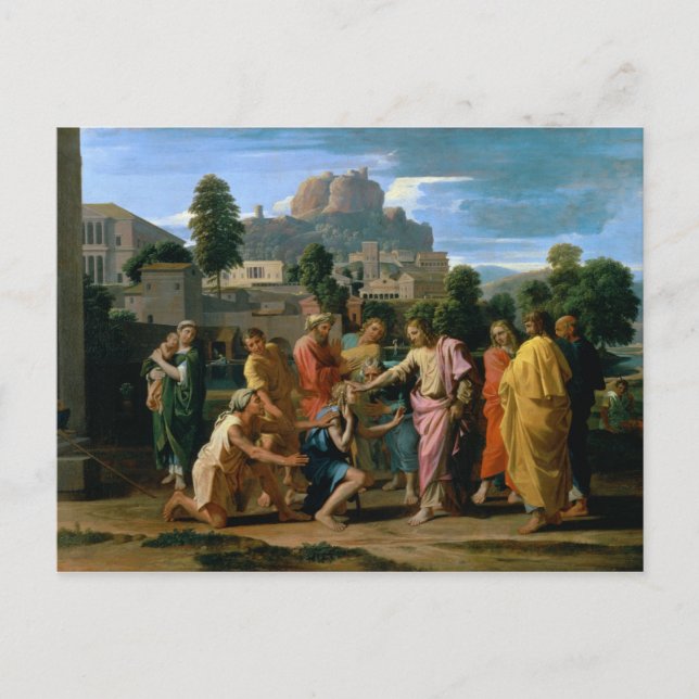 Cartão Postal O Cego de Jericó (Frente)