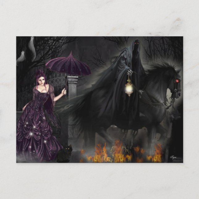 Cartão Postal O Ceifador (Frente)