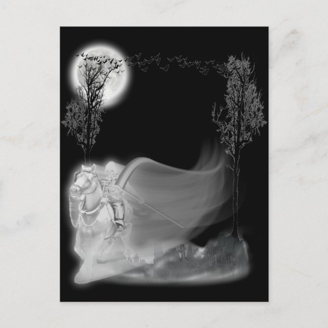 Cartão Postal O Ceifador Rai De Novo (Frente)