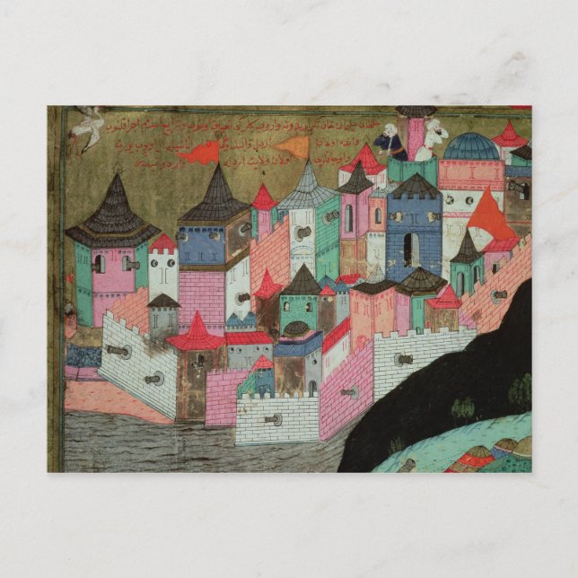 Cartão Postal O Cerco de Belgrado (Frente)