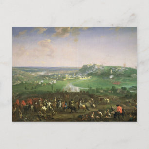 Cartão Postal O cerco de Namur, 1659