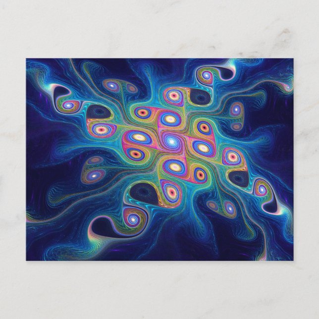 Cartão Postal O céu de Shaman (Frente)