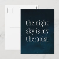 O Céu Noturno é o meu Gótico Terapista Escuro dos