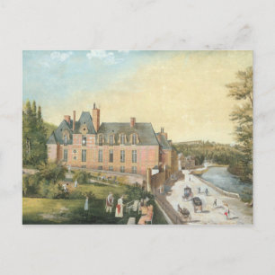 Cartão Postal O Chateau de la Chaussee, Bougal