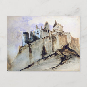 Cartão Postal O Chateau de Vianden, 1871