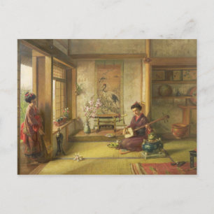 Cartão Postal O Choque Morto (óleo na canvas)