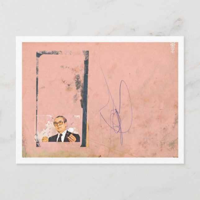 Cartão Postal O Cientista (Frente)