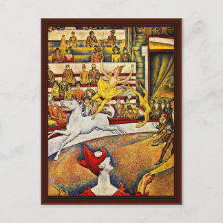 Cartão Postal O Circo De Seurat Georges
